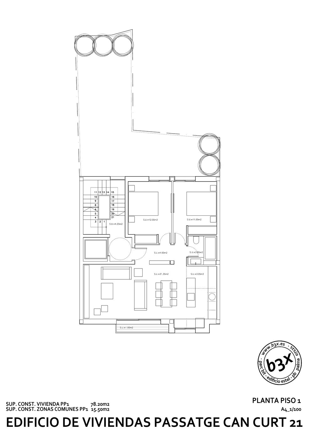 Planta Piso 1