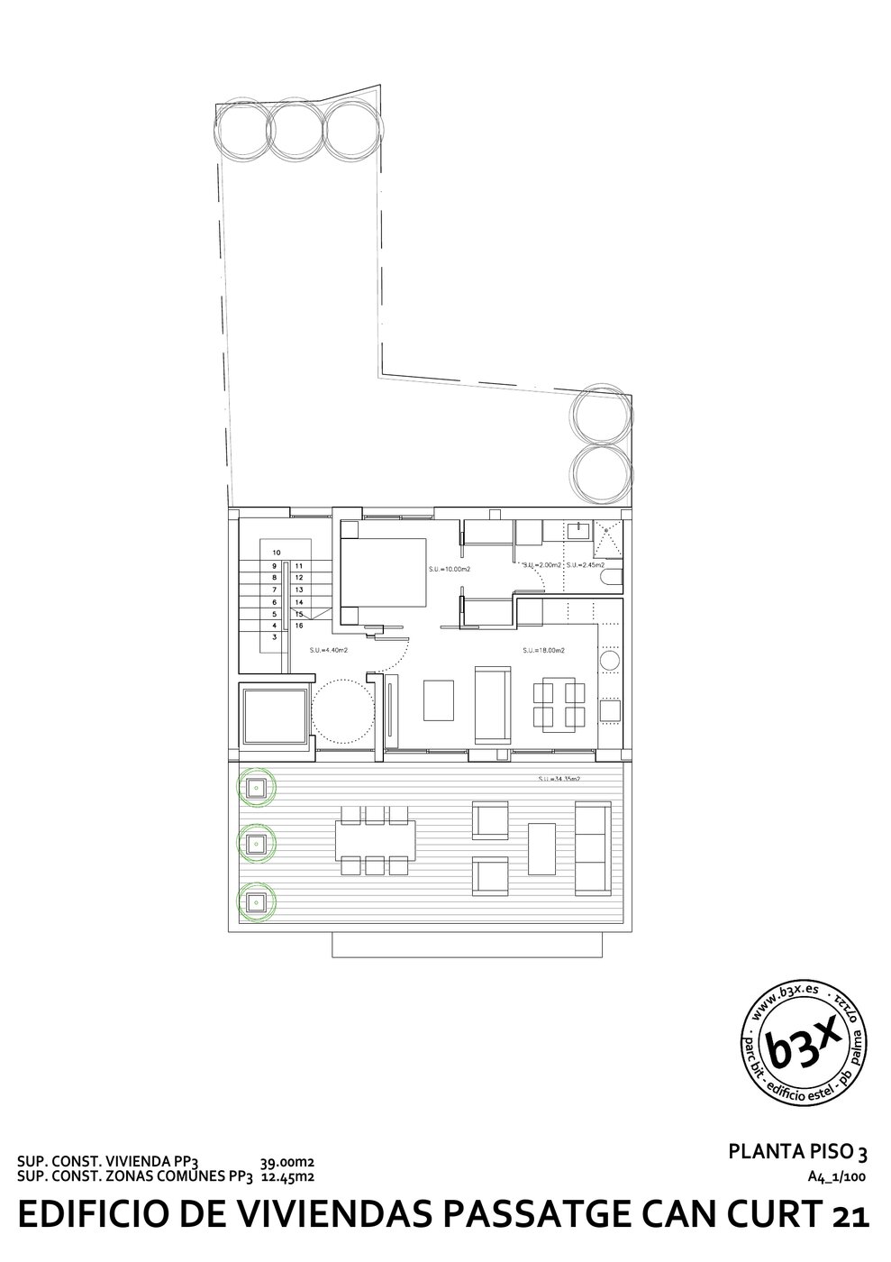 Planta Piso 3